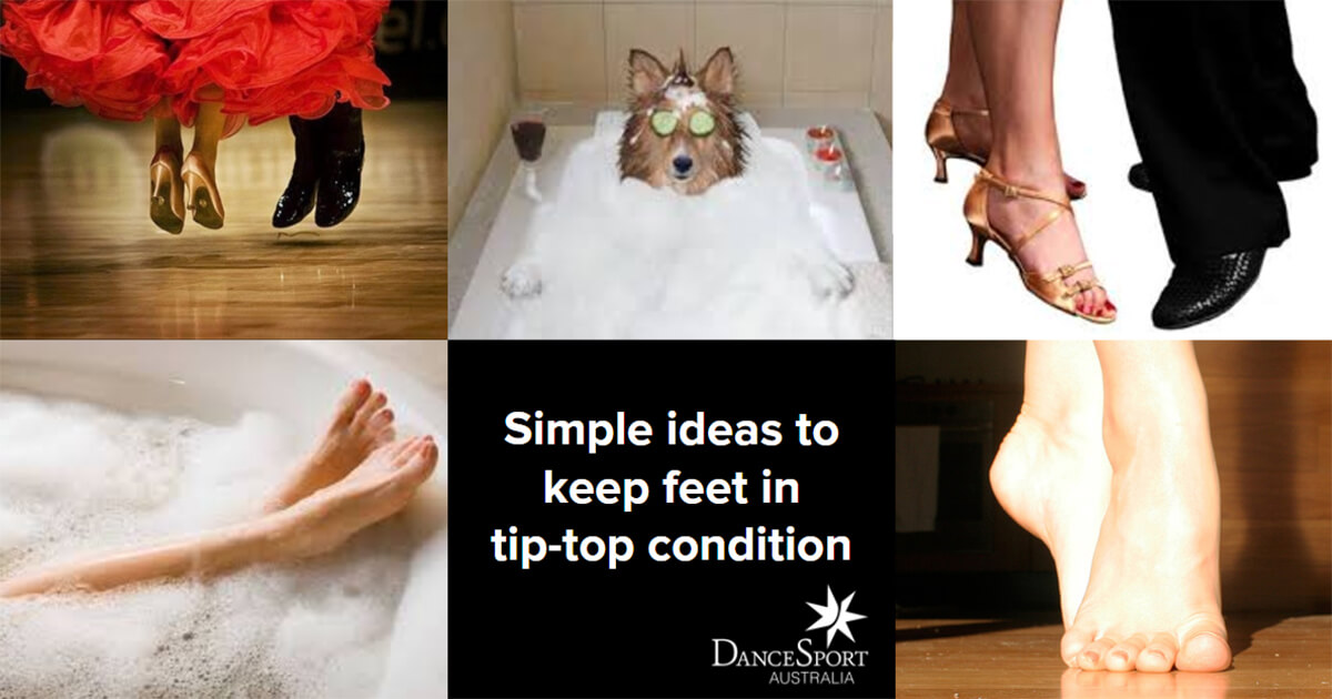 Simple ideas your keep ballroom dance feet in tip-top condition