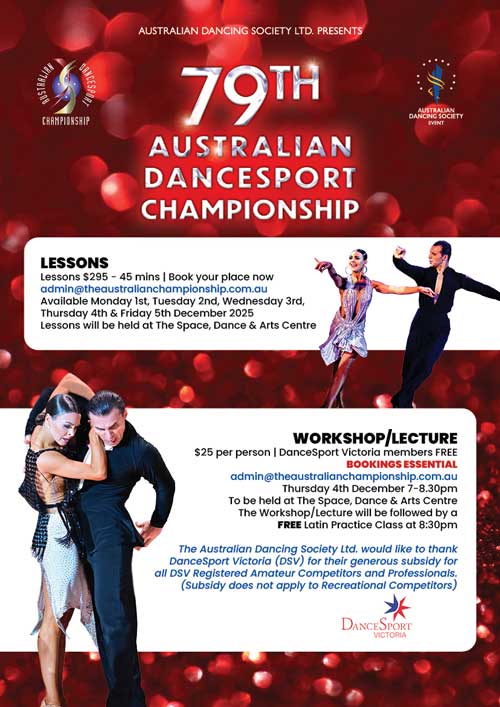 2025 79th Australian Workshop