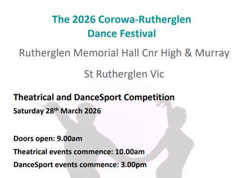 2026 Corowa-Rutherglen Dance Festival