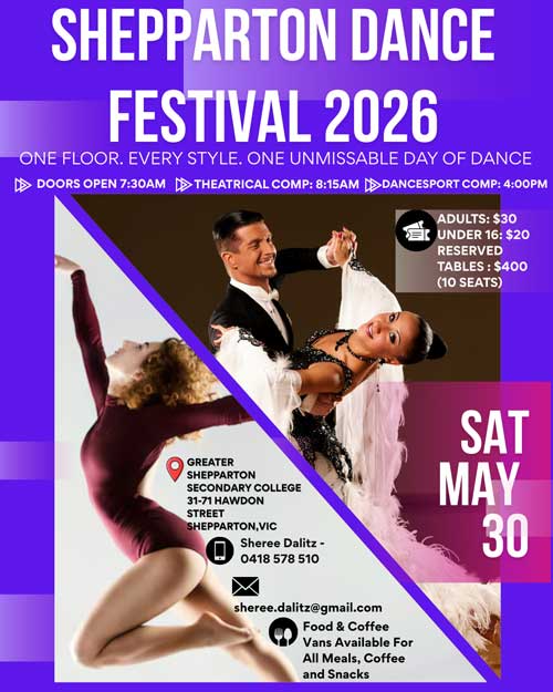 2026 Shepparton Dance Festival