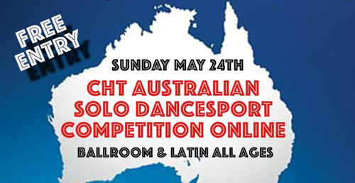 New date for CHT Australian Solo DanceSport Competition Online