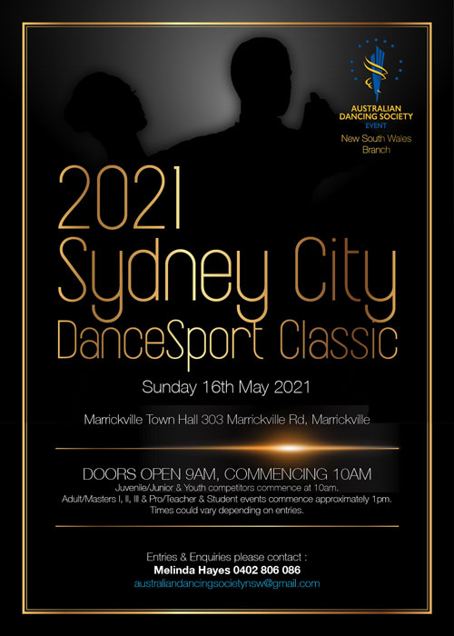 2021 ADS Sydney City Classic poster