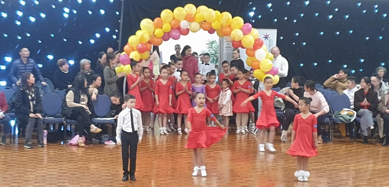 Hobart DanceSport Festival kids