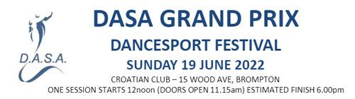 2022 DASA Grand Prix - Entries Open