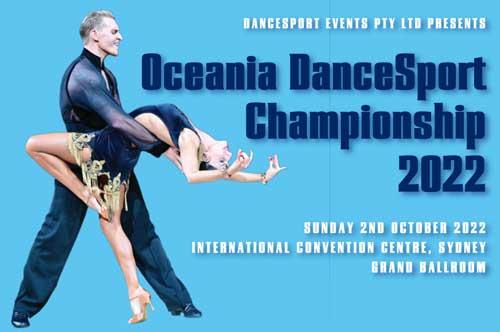2022 Oceania DanceSport Championship - Entries Open