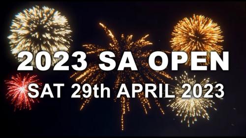 2023 South Australian Open - Save the Date!
