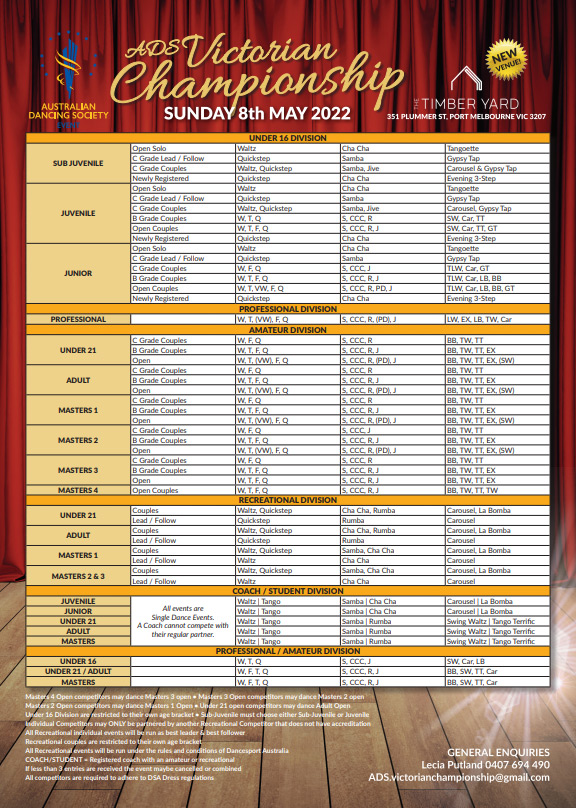 2022 ADS Victorian Championship