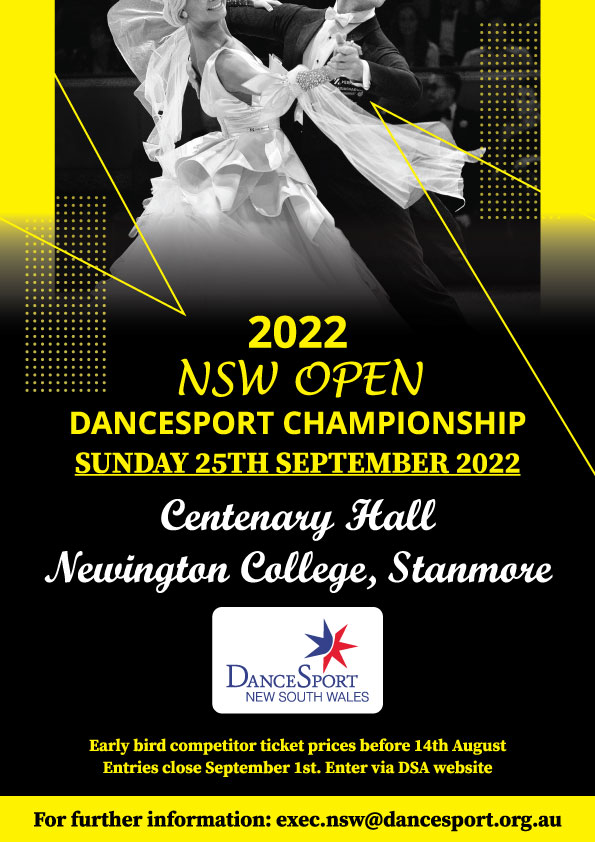2022 NSW Open Poster