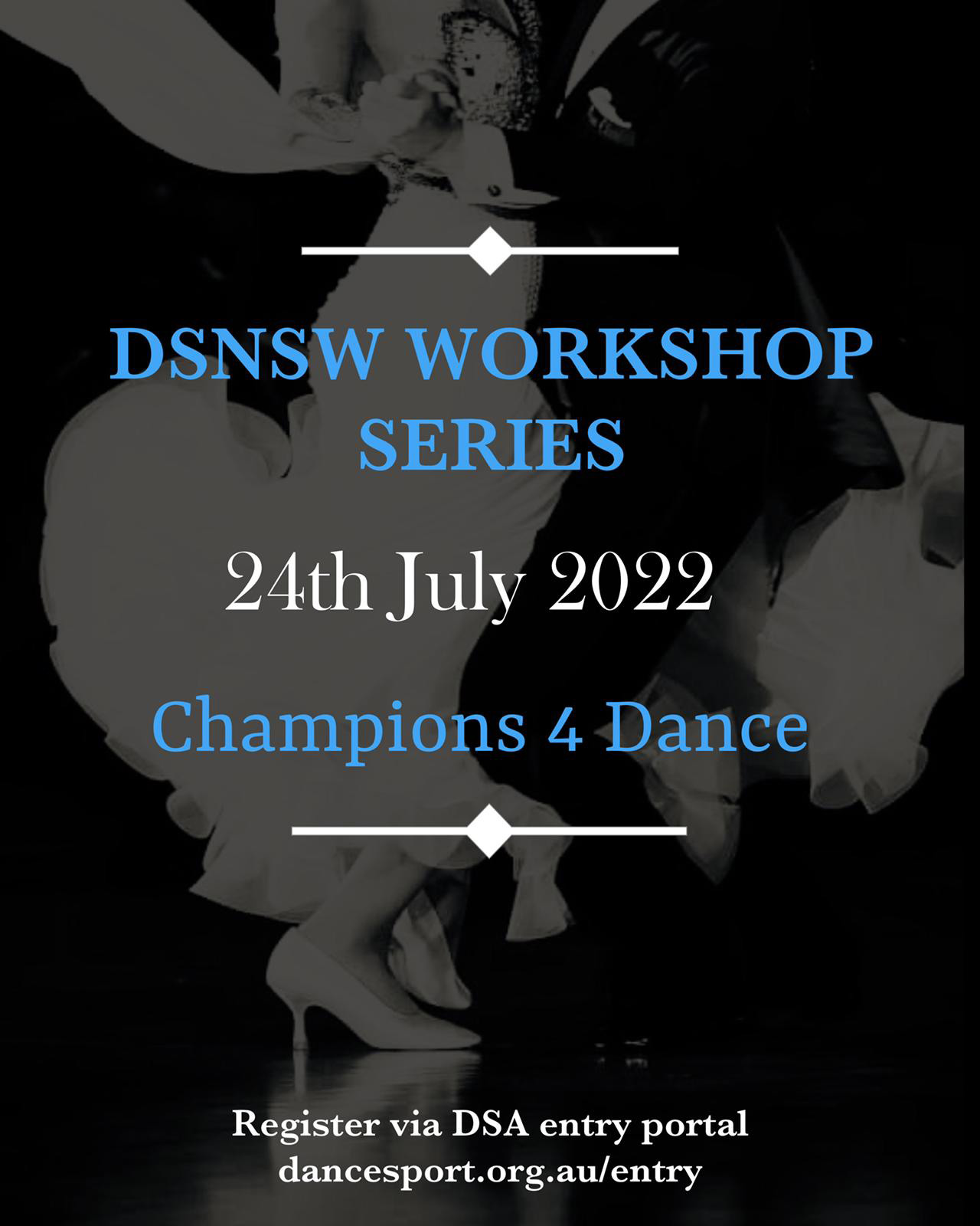 DSNSW Workshop Series Schedule invite