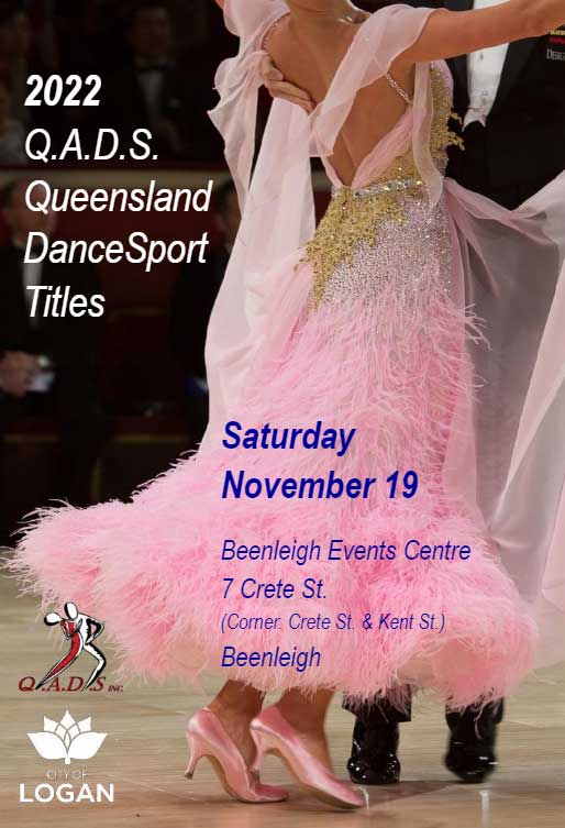 2022 QADS Queensland Titles poster