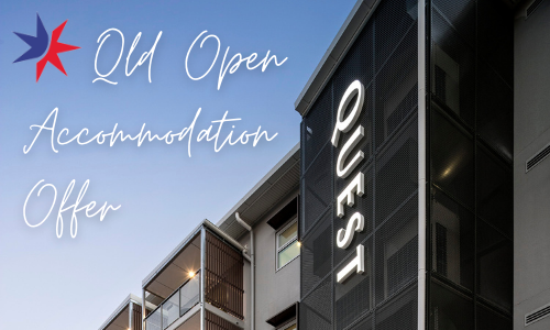 2023 Queensland Open - Accommodation Offer