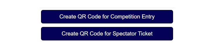 Competition QR code organiser selection