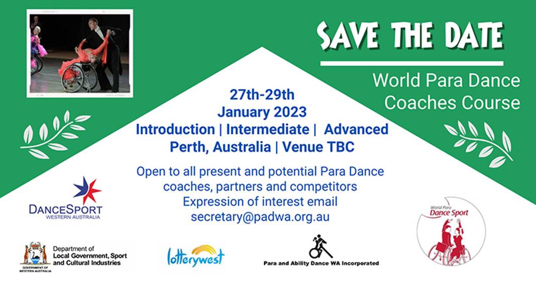 2023 World Para Dance Coaches Course