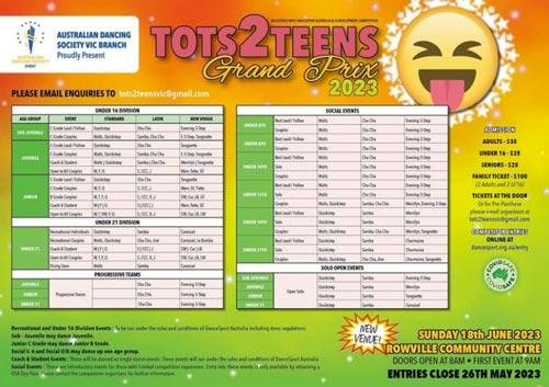 2023 ADS Vic Tots 2 Teens Grand Prix