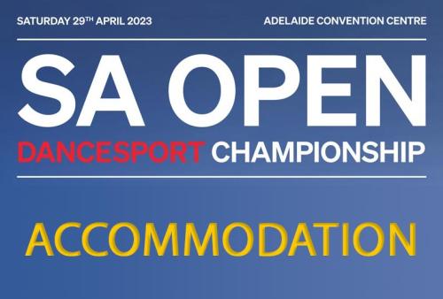 2023 SA Open - Accommodation Offers