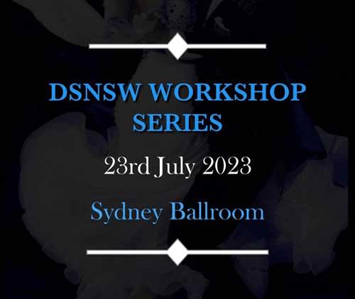 DSNSW Workshop Series 23rd July - Sydney Ballroom