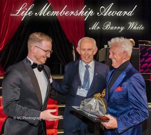 DanceSport Australia Life Membership Award