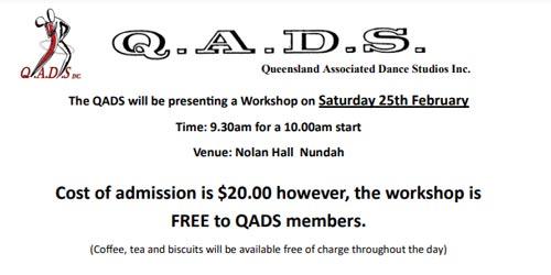 QADS Workshop & Lectures