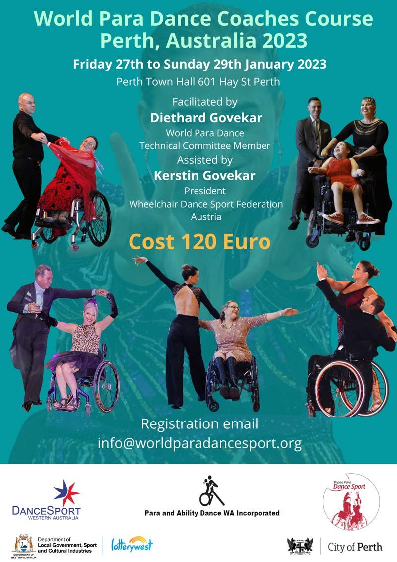 2023 World Para Dance Coaches Course Perth