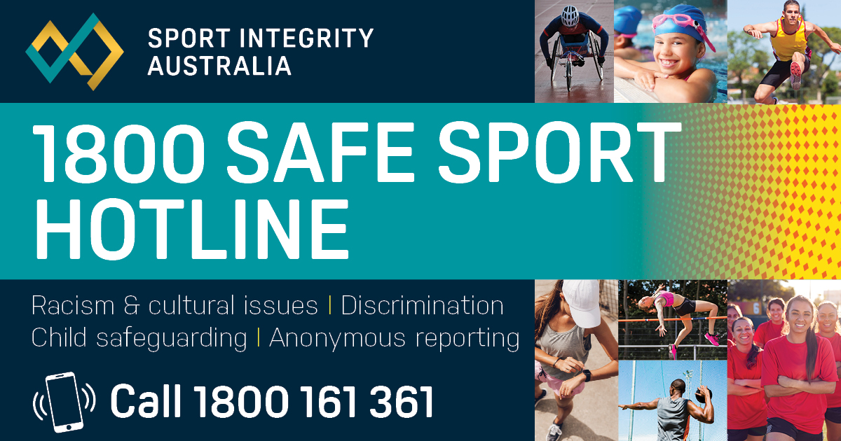 1800 Safe Sport Hotline - An Initiative From Sport Integrity Australia