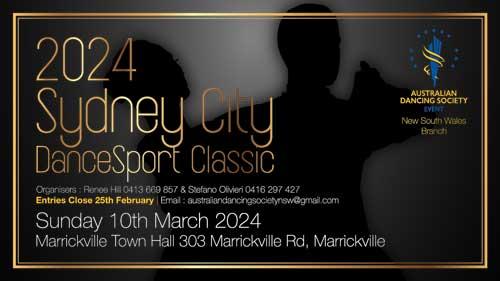 2024 Sydney City DanceSport Classic - Enter Now!