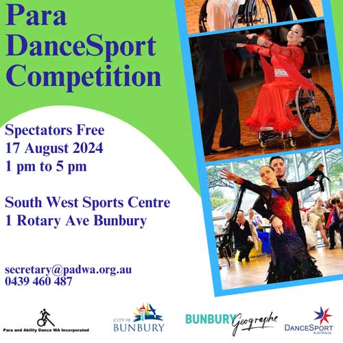 Para DanceSport Competition - Bunbury WA