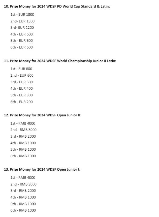 WDSF Asian DanceSport Festival 2024 info page 4