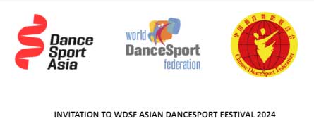 WDSF Asian DanceSport Festival 2024 info header pic