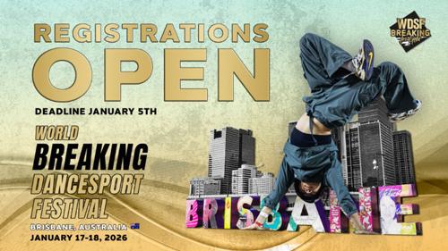 2026 WDSF World Breaking DanceSport Festival