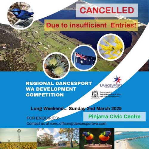 2025 DSWA Regional Development - Pinjarra - Competition Cancelled