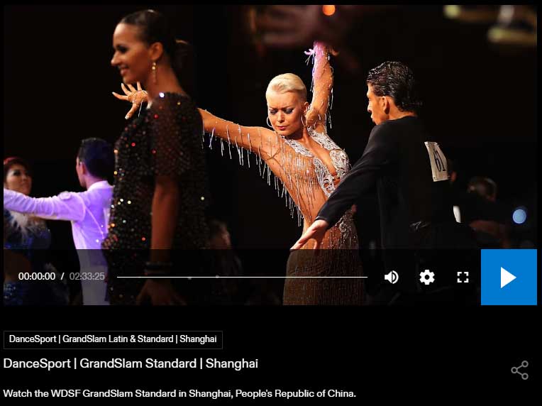 Olympic Channel watch DanceSport here