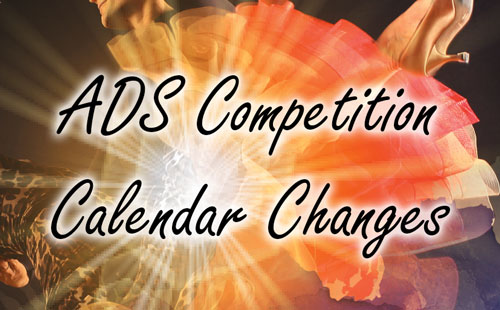 ADS Competition Calendar Changes