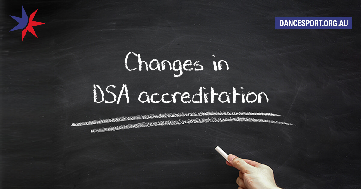 Exciting changes to accreditation