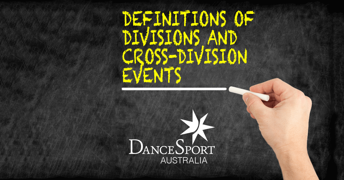 Definitions of Divisions and Cross-Division Events