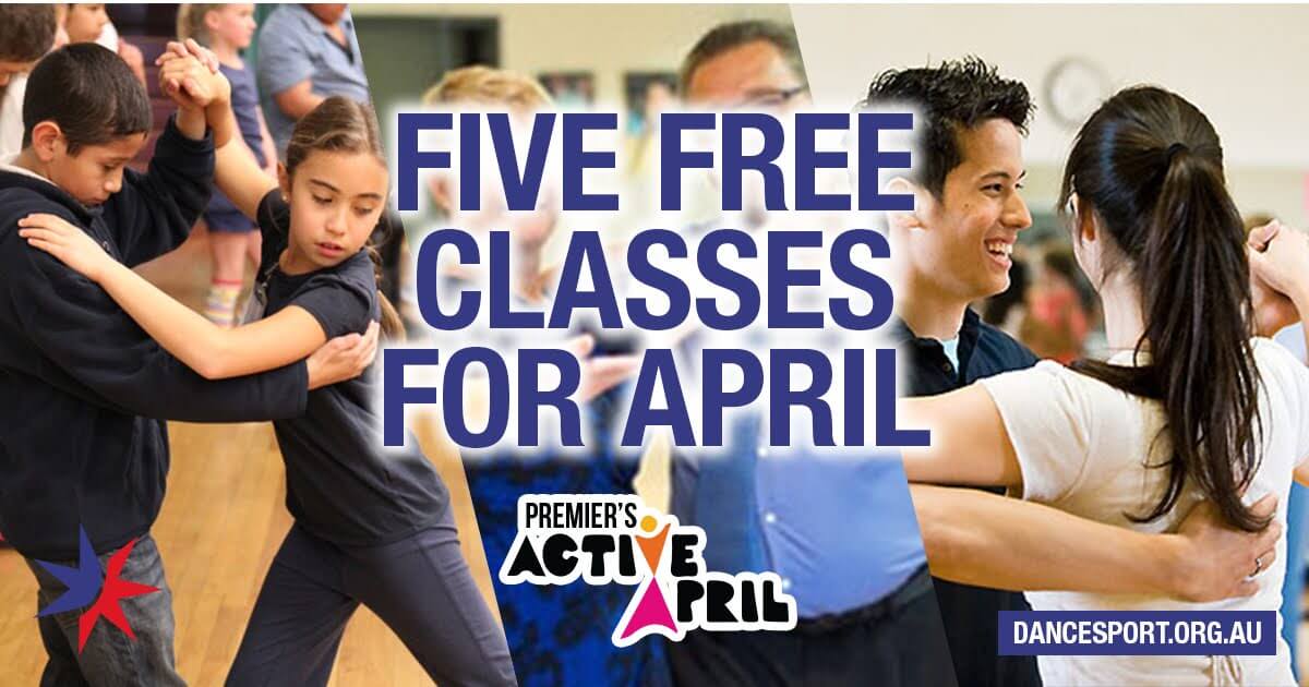 Inspire fellow Victorians to try out dancing with five free classes in April