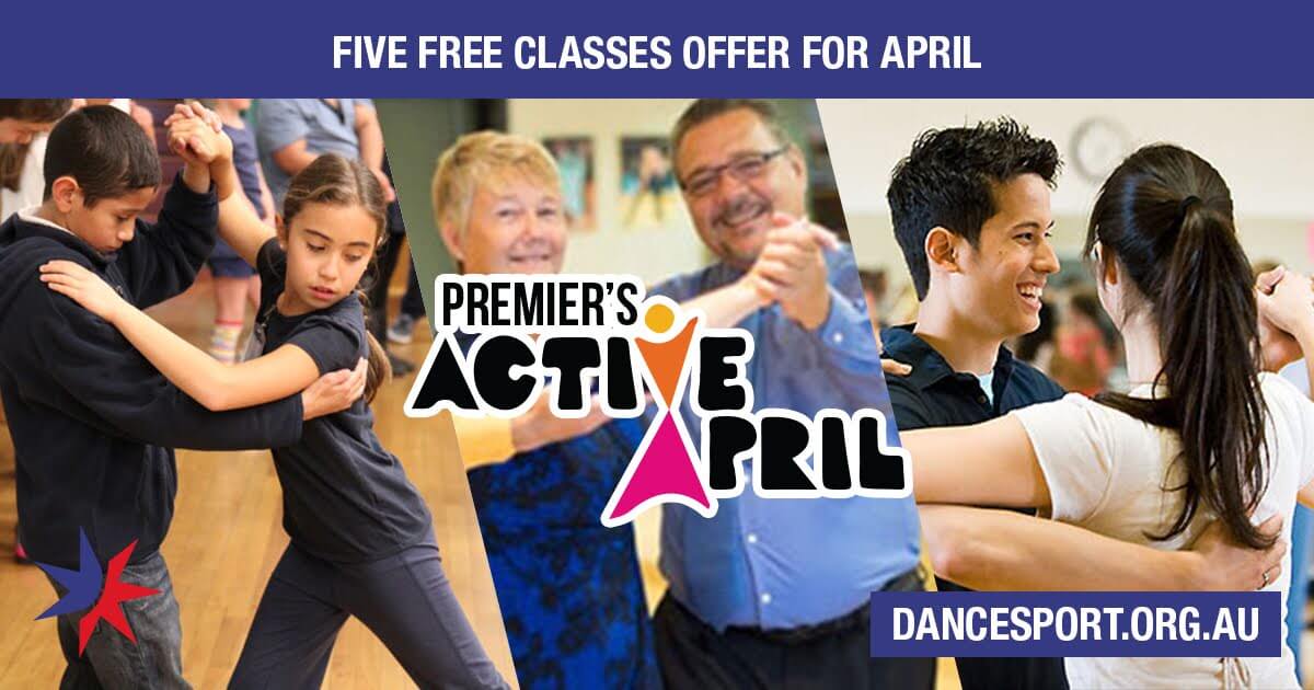 Inspire fellow Victorians to try out dancing with five free classes in April