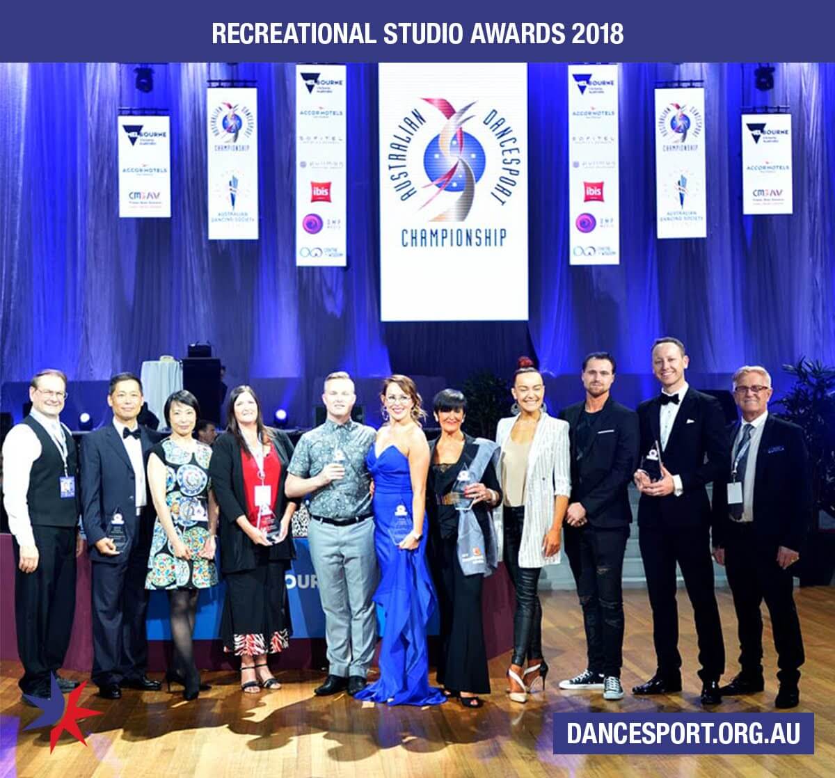 DanceSport Studio Awards for 2018