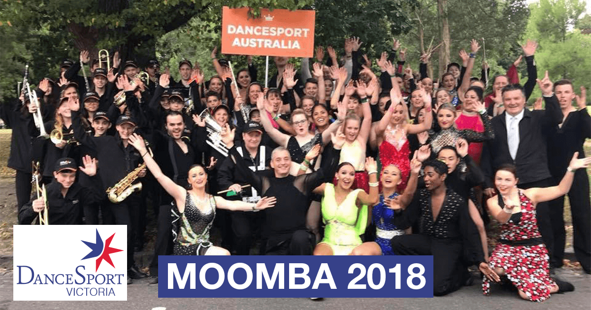 It was big team for DanceSport Victoria at the Moomba Parade 2018!