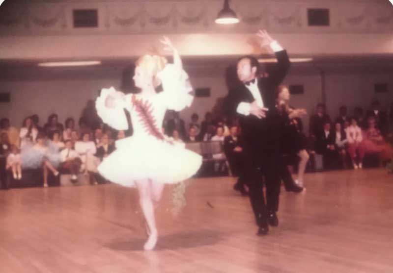 Neil Rosenfeld - Neil and Jenny Latin competition photo