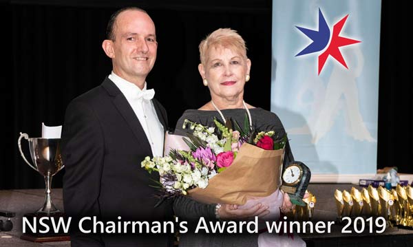NSW Chairman's Award winner 2019