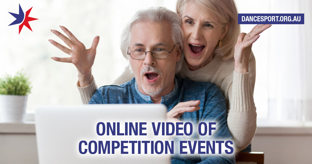 Online video of Queensland DanceSport competition events